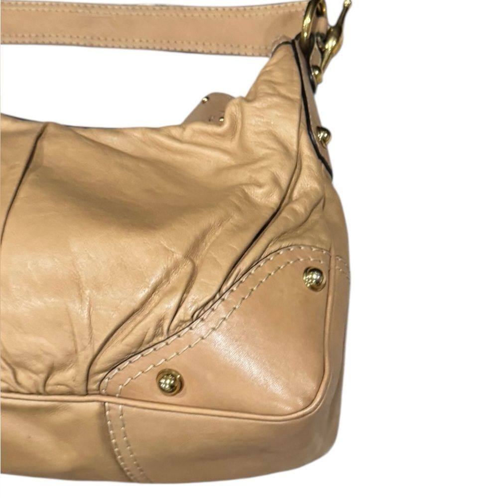 GUCCI Light Brown Jockey Hobo Shoulder Bag Auth - Picture 9 of 15